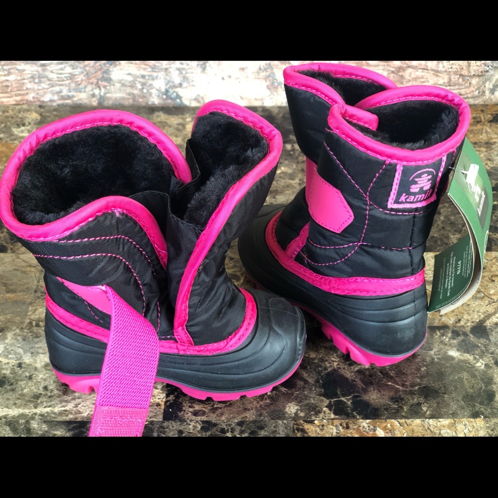 NEW Kamik Toddler Girls Snowbug Outdoor Boots .. - Picture 5 of 14